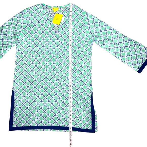 Roberta Roller Rabbit Women’s V Neck Tunic Shirt‎ NWT XS - Picture 8 of 9